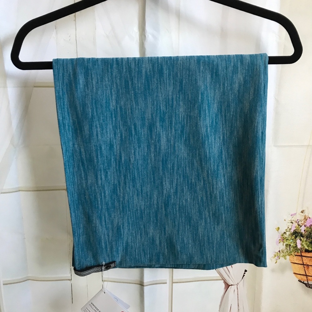 NWT HTOF LULULEMON VINYASA SCARF TOFINO TEAL - Picture 5 of 8